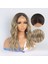 Kumral / Balköpüğü Ombre ve Röfleli Küt Tül Peruk 4