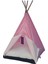 Kedi Köpek Çadırı Büyük Boy Pembe 60X60X80CM 1