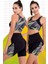 Lady Sporcu Fitness Şort Tayt Büstiyer Takım 3