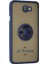 Samsung Galaxy J7 Prime Kılıf Montreal Yüzüklü Silikon Kapak - Lacivert - MRS6378-7121 2