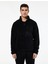 Regular Fit Cepli Yarım Fermuarlı Polar Sweatshirt 3