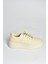 T274148309 Bej Kalın Tabanlı Bağcıklı Spor Ayakkabı Sneakers 5