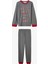 Erkek Çocuk Guests Ekoseli Pamuklu Uzun Kollu 2'li Pijama Takımı 2