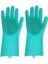 Sihirli Isıya Dayanıklı Silikon Çok Amaçlı Bulaşık Eldiven Fırçası Magic Gloves 5