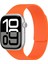 Apple Watch Series 11/10(42MM)/9/8/7/SE3/SE2/SE Uyumlu 38/40/41MM Deri Görünümlü Yumuşak Dokulu Manyetik Mıknatıslı Kordon 4