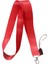Kırmızı Renk Boyun Askı Ipi ve Telefon Askısı + Kartlık 1