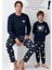 Erkek %100 Pamuklu Baba & Oğul Ikili Pijama Takımı L1.RP.371.8.002 1
