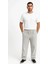 Erkek Fitilli Kadife Cepli Buggy Pantolon Oversize Rahat Kalıp - Gri 1