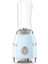 50's Style Retro Personal Blender Pastel Mavi - Single Bottle 2
