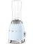 50's Style Retro Personal Blender Pastel Mavi - Single Bottle 3