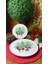 Yılbaşı Pasta Tabağı Deer 21 cm 6 Lı Set 2
