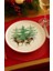 Yılbaşı Pasta Tabağı Deer 21 cm 6 Lı Set 5