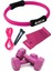 Pilates Egzersiz Çemberi, 120X15CM Pilates Lastiği Bandı, 1kg Dambıl, Atlama Ipi Seti 1