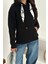 Kadın Fular Detaylı Kapüşonlu Sweatshirt – Casual Charm 5