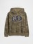 Erkek Çocuk Kamuflaj Relaxed Gap Logo Kamuflaj Kapüşonlu Sweatshirt 1