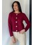 Kadın Düğme Detaylı Triko Ceket P-00018995 1