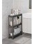Slim 3 Katlı Tekerlekli Mutfak ve Banyo Rafı - Dar Alan Baharatlık Havluluk Düzenleyici Organizer 2