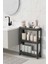Slim 3 Katlı Tekerlekli Mutfak ve Banyo Rafı - Dar Alan Baharatlık Havluluk Düzenleyici Organizer 3