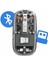 Kablosuz Mouse Fare Şarjlı Bluetooth Wireless Çift Modlu Sessiz 4
