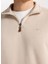 Fermuarlı Yaka Ekru Erkek Sweatshırt M4WM-SWT-1560 7