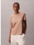 Yuvarlak Yaka Düz Kahve Kadın T-Shirt LV044D144GPAI 2