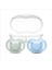 Ortodontik Silikon Emzik 2'li Powder Greenblue 6+ Ay (Sterilizasyon/saklama Kutulu) 1 Adet 1