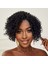 Siyah Kısa Afro Yan Tül Peruk 1