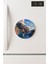 Desenli Temalı Yuvarlak Buzdolabı Magnet – 10X10 cm Amalfi 1