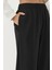 Kadın Esnek Bel Modal Touch Jogger Pantolon Siyah 4