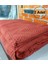2 Adet Şaheser %100 Pamuk Çift Kişilik Pike 240X220 (Tek Pike)-Brick Red 1