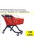 PK100 Plastik Market Alışveriş Arabası 100 Litre Kırmızı 1