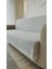 Koltuk Örtüsü Pamuklu 170X210 cm - Yıkanabilir, Şık ve Dayanıklı Kumaş - Krem / Bej Renk 1