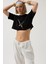 Baskılı Crop T-Shirt 1