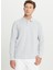 Polo Yaka Gri Erkek Sweatshırt ACE052261086_GRI 3