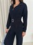 Tesettür Uyumlu Modal Kumaş Kemerli Fermuarlı Şık Günlük Takım / Modest Modal Tracksuit Set 5