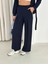 Tesettür Uyumlu Modal Kumaş Kemerli Fermuarlı Şık Günlük Takım / Modest Modal Tracksuit Set 6