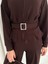 Tesettür Uyumlu Modal Kumaş Kemerli Fermuarlı Şık Günlük Takım / Modest Modal Tracksuit Set 5