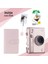 Instax Mini Evo Gentle Rose Hybrit Fotoğraf Makinesi Laporta Albüm 20'li Film Vekıskaçlı Resim Standı Seti 1
