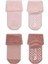 2li Çemberli Kaymaz Havlu Soket Çorap 10503 Pudra Pembe 2