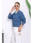 Mavi Cepli Kot Ceket 3