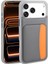 Apple iPhone 17 Pro Kılıf Kartlıklı X-Kart Silikon Kapak 1