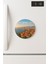 Desenli Temalı Yuvarlak Buzdolabı Magnet – 10X10 cm Izmir 1