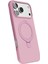 Xmpdby Newface Apple Iphone 17 Pro Max Regal Magsafe Standlı Kapak - Açık Pembe 3
