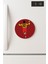 Desenli Temalı Yuvarlak Buzdolabı Magnet – 10X10 cm Hagı 1