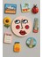 Modern ve Dekoratif Yuvarlak Buzdolabı Magneti Magnet Büyük Boy 10X10 cm - Güzellik 1