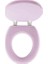Pembe Yumuşak Klozet Kapak Büyük Puf 42X41 cm (5324) 2