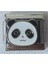Panda Figürlü Paslanmaz Çelik Italyan Bileklik Charm – Gümüş Renk, Ayna Parlak Yüzey 1