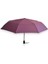 Mor Puantiyeli Tam Otomatik 8 Telli Kısa Şemsiye 1