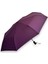 Mor Puantiyeli Tam Otomatik 8 Telli Kısa Şemsiye 2