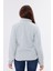 Kadın Slim Fit Tam Fermuarlı Polar Ceket 4